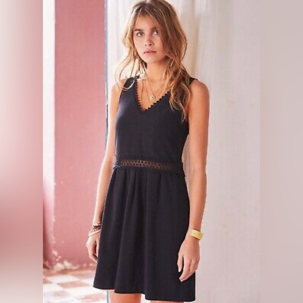 Sezane black dress size 36